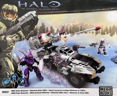 Halo UNSC Arctic Wolverine Mega Bloks 96852 -komplett und neuwertig aus Sammlung