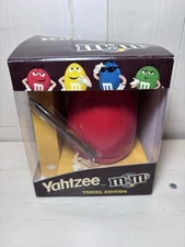 Yahtzee M&M's Travel Edition Dice Game Hasbro 2008