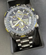 Citizen Promaster Eco-Drive Sky Hawk Blue Angels AT - Men's 45mm Stainless Watch