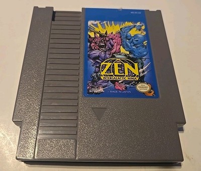 ZEN Intergalactic Ninja (Nintendo NES) Tested Authentic EXCELLENT