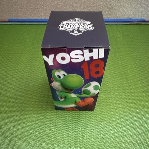 NEW 2026 YOSHI Bobblehead SUPER MARIO NINTENDO SGA Dodgers SGA 3/31/26