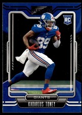 2021 Panini Playbook Kadarius Toney Rookie New York Giants #110