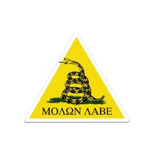Molon Labe Dont Tread On Me Sticker Decal