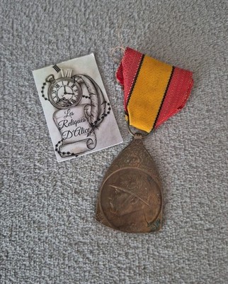 Feldzug Gedenkmedaille 1914-1918 E.J. von Bremaecker Belgier