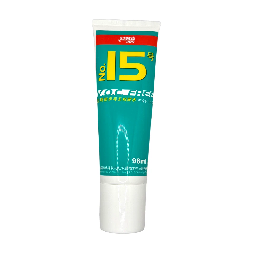 [DHS Sports USA] No.15 Tenis de Mesa Goma Adhesivo Pegamento de Goma Libre de COV 98 ml Foto 2 de 3