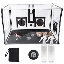 Large Still Air Box Mushroom Mycology Fume Hood Propagation StationsGrow Kit ...