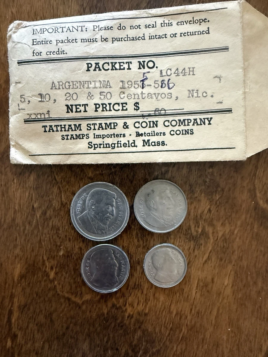 1955 阿根廷硬币| eBay
