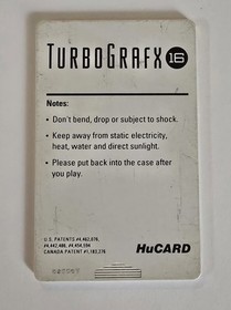Legendary Axe Turbografx 16 Game Hucard Only