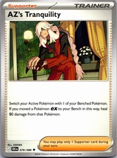 AZ's Tranquility 076/086 Uncommon Chaos Rising Pokemon Near Mint