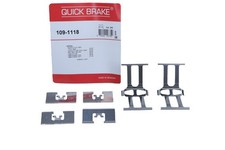 2x ?Fits QUICK BRAKE 109-1118 brake pads instalation kit HONDA ACCOR ?UK Seller?