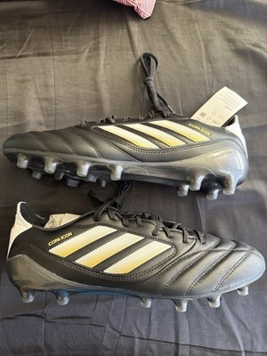 Adidas Copa Icon II FG/AG Men's Sz 9.5 Soccer Cleats Black/White/Gold JI2439 NEW