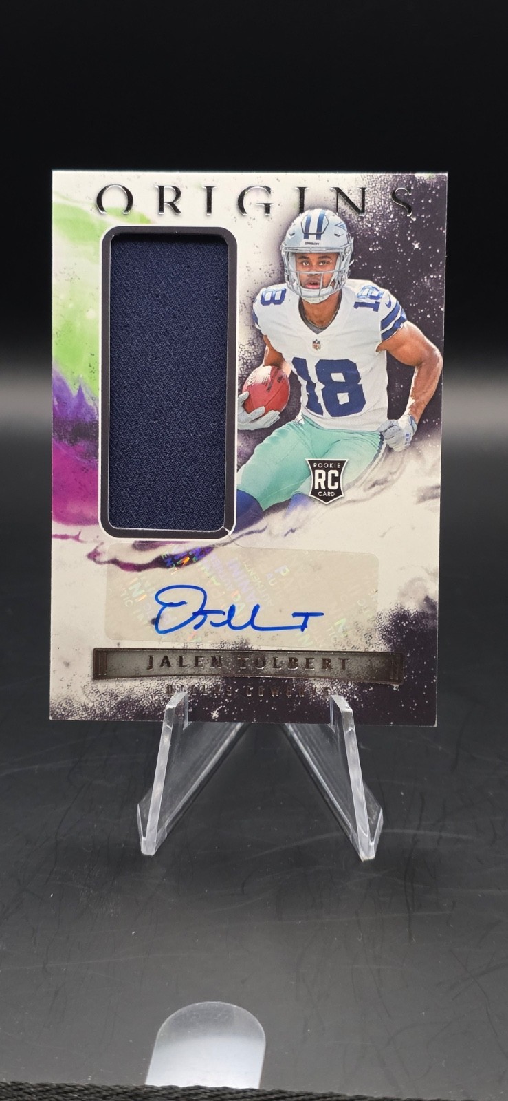 Jalen Tolbert Panini Origins #178 Autograph