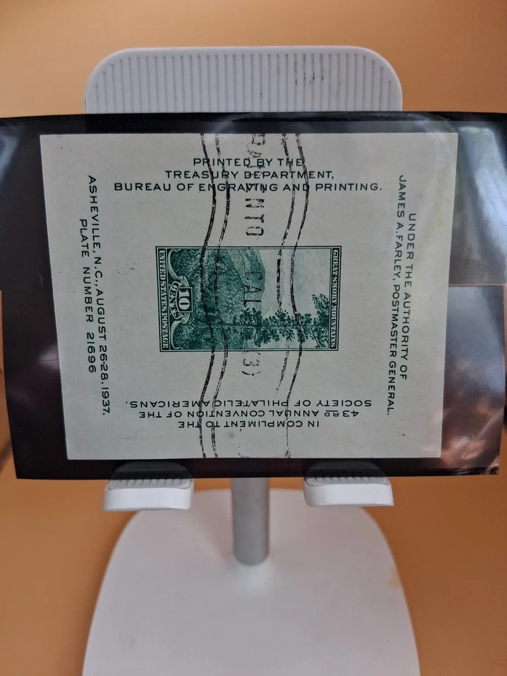 1937-43 Annual Convention Of Philatelic Americans - Ashville N.C.  - Image 4 of 4