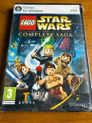 LEGO Star Wars: The Complete Saga PC/WINDOWS Games DVD-ROM 2009 Sealed - NEW