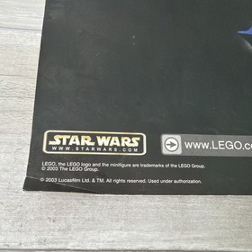 Lego Star Wars Geonosian Fighter 4478 c.2003 - Manual Only Instructions