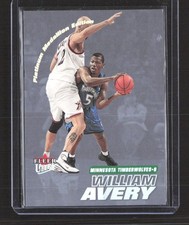 2000-01 Fleer Ultra William Avery Platinum Medallion #/50 Timberwolves