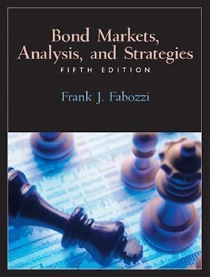 Bond Markets: Analysis and Strategies by Fabozzi, Frank J., Cfa-image