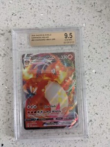 2020 Pokemon Sword & Shield Darkness Ablaze Full Art Charizard VMAX #20 BGS 9.5