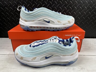 シューズ(男性用) AIR MAX 97 G NRG P NIKE AIR MAX 97 G NRG U WHITE/DEEP ROYAL-TOPAZ MIST CK1220 100US M