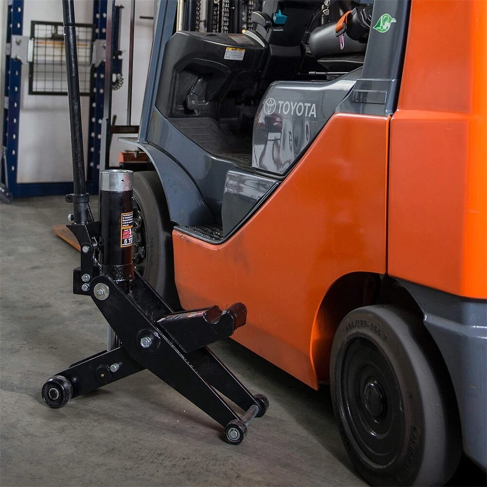 Carretilla elevadora automática 2022 doble posición hidráulica capacidad 10000 lb servicio/gato de piso Foto 3 de 4