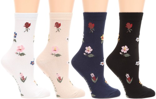 MIRMARU Women’s 4 Pairs Animal Cute Funny Novelty Casual Cotton Crew Socks. - 第 132/141 張圖片