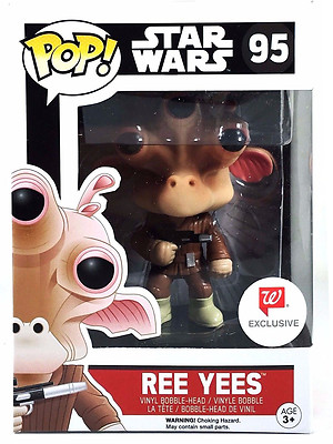 REE YEES star wars Funko Pop Walgreen's exclusive bobblehead 95 bobble head NEW