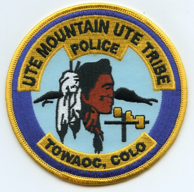UTE MOUNTAIN INDIAN TRIBE Towaoc COLORADO CO TRIBAL POLICE PATCH eBay