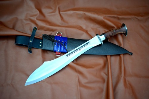 Large kindjal Machete-18 inches Long Blade Hunting, Camping, Tactical knife - Picture 3 of 10