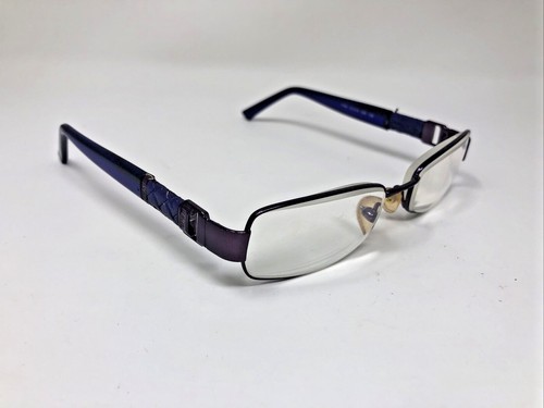 FENDI F783 51-18-135 539 PURPLE ITALY EYEGLASSES FRAME FULL RIM 2570