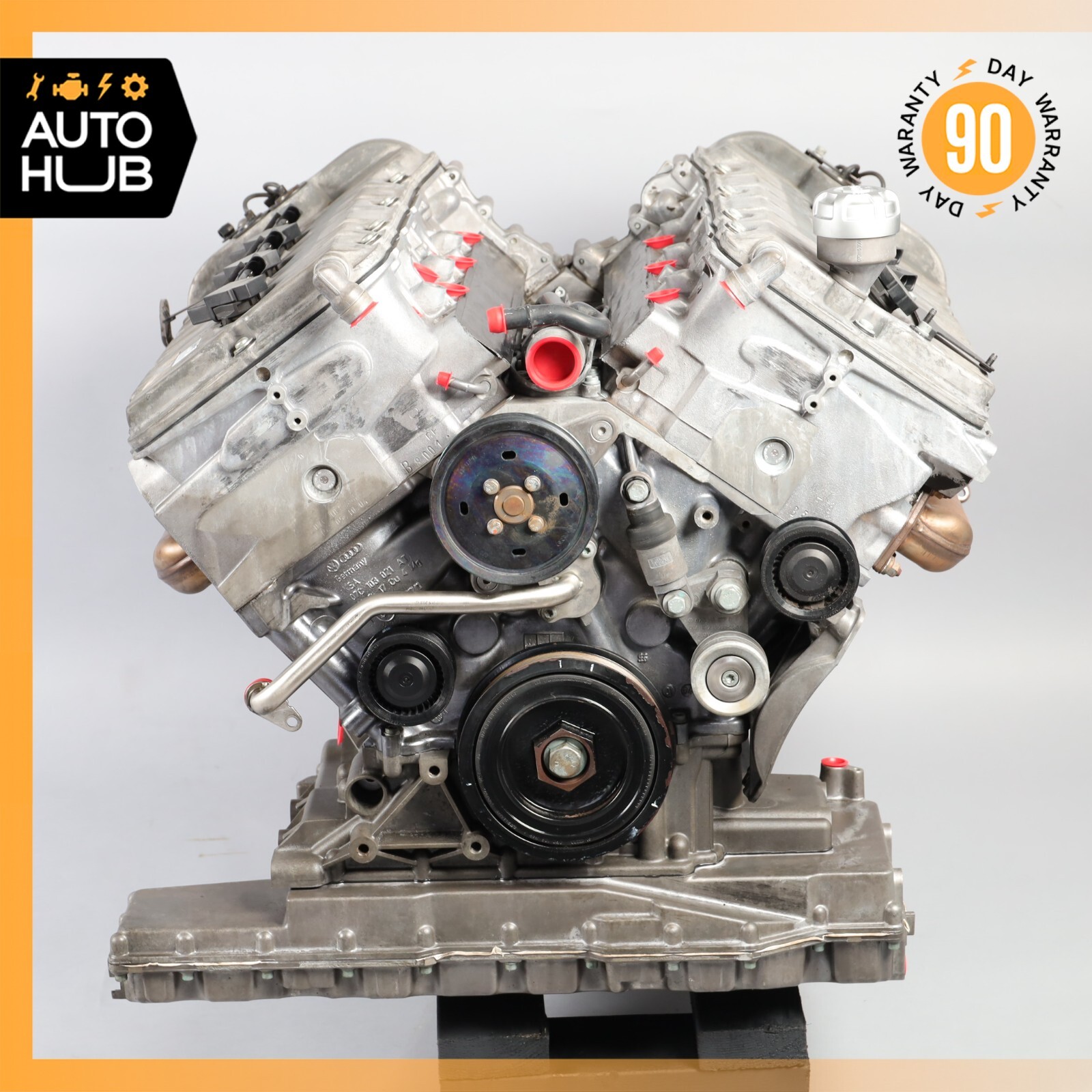 03-13 Bentley Continental GT Flying Spur 6.0L W12 Engine Motor Assembly OEM 92k