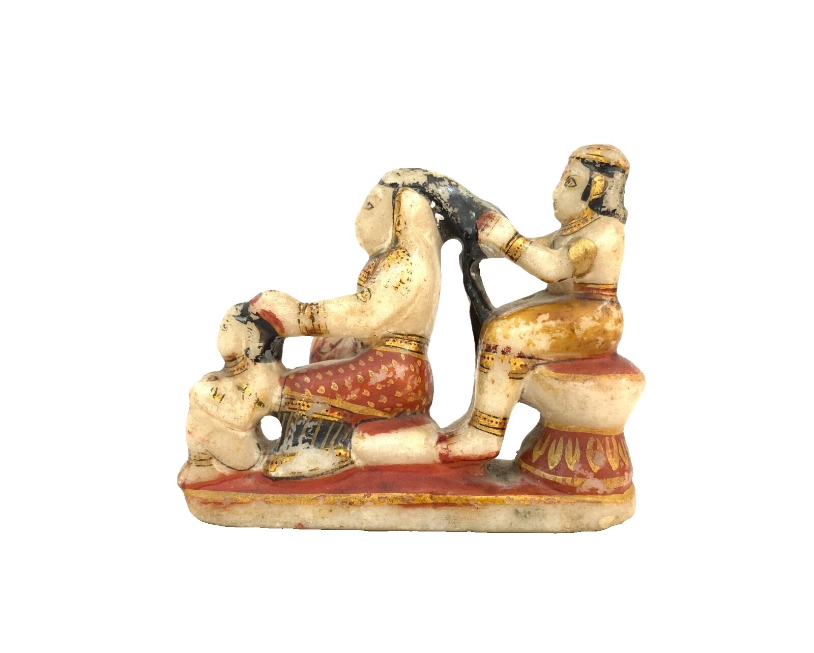 White Figurine Asian Antiques