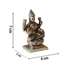 Cottage Handicraft - Goddess Laxmi with Free Elephant Gift