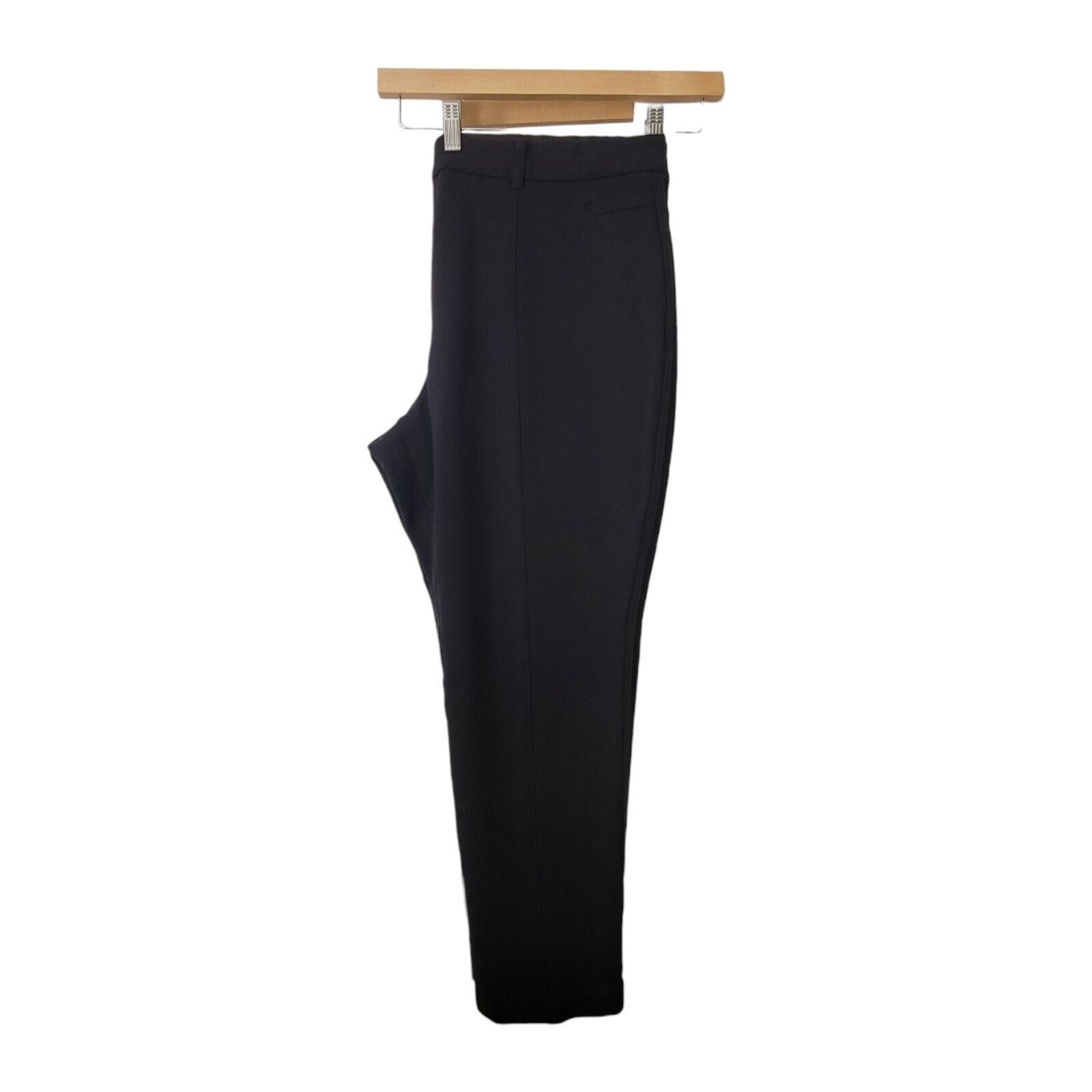 LIVI Lane Bryant Black Drawstring Elastic Waist Wide-Leg Athletic