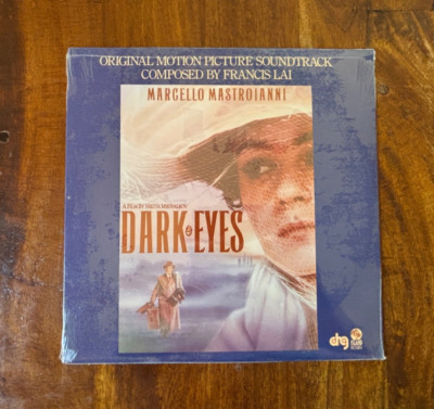 SEALED + MINT Dark Eyes soundtrack 1987 Island DRG Records SBL12592