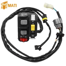 Left Handlebar Start Stop Switch Headlight for Honda Rubicon 500 TRX500FA 15-19