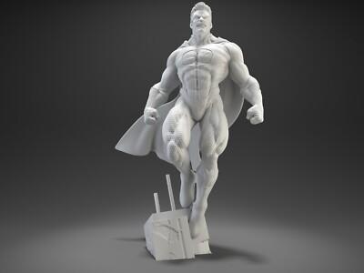 Omni Robust Man Figure Resin Model 3D printing Unpainted Unassembled GK Kit