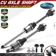 CV Axle Shaft Assembly for BMW F25 X3 11-17 F26 X4 2.0L 3.0L Front Left & Right