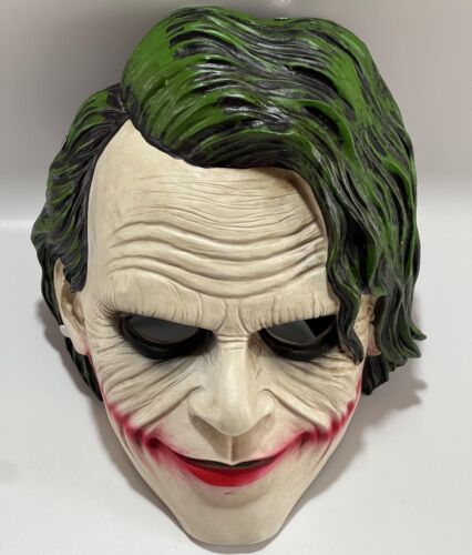 The Dark Knight Batman Joker PVC Mask 1/1 Wearable Cospaly Halloween Party New - Picture 6 of 7