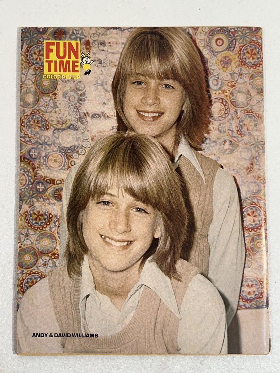 6/1973 FUN TIME 16 MAGAZINE Donny, David, Rick, Gloria, Comics