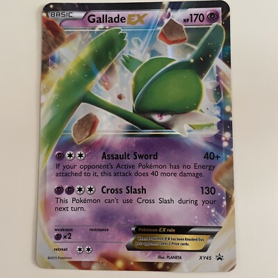 Basic Gallade EX HP170 - XY45 - Jumbo Pokémon Card | eBay