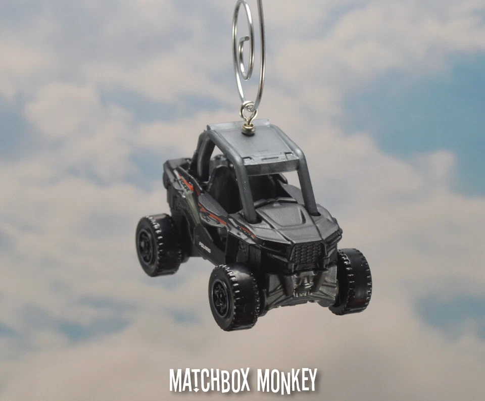 Polaris RZR 1000 ATV 4x4 Custom Christmas Ornament 1/64 Gator Honda Suzuki Rhino - Image 4 of 4