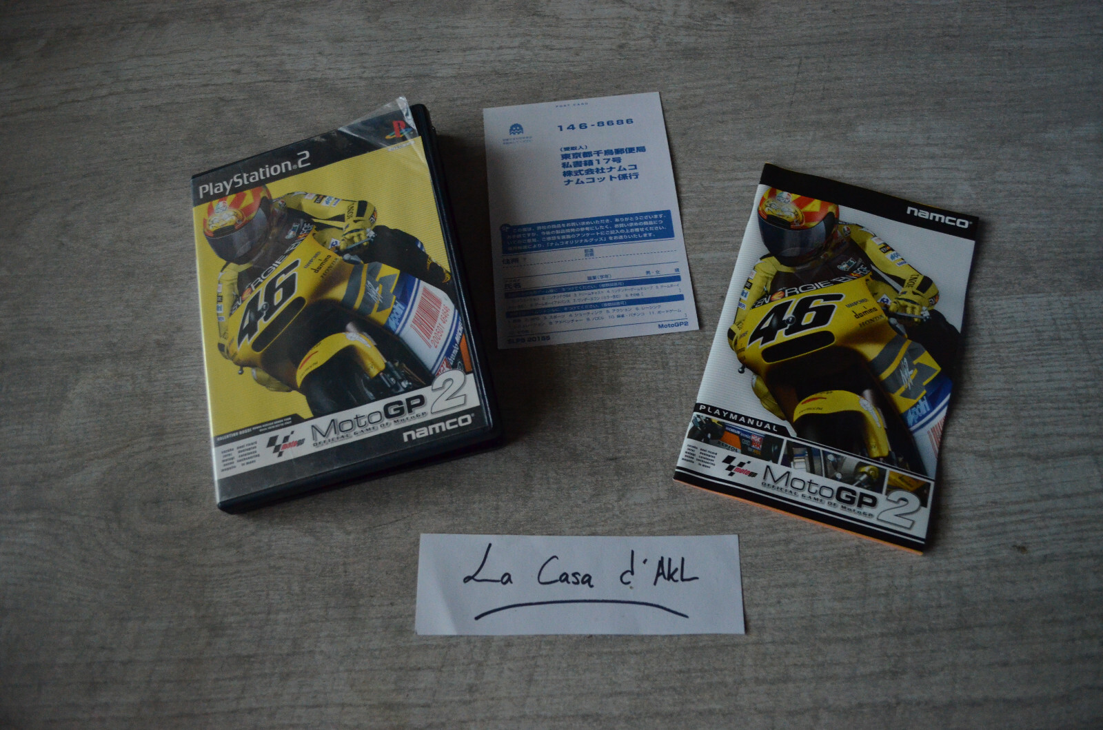 Moto GP 2 complet sur Playstation 2 Japonais - PS2 NTSC-J TTBE