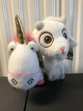 Despicable Me Unicorn and Lucky the Unigoat