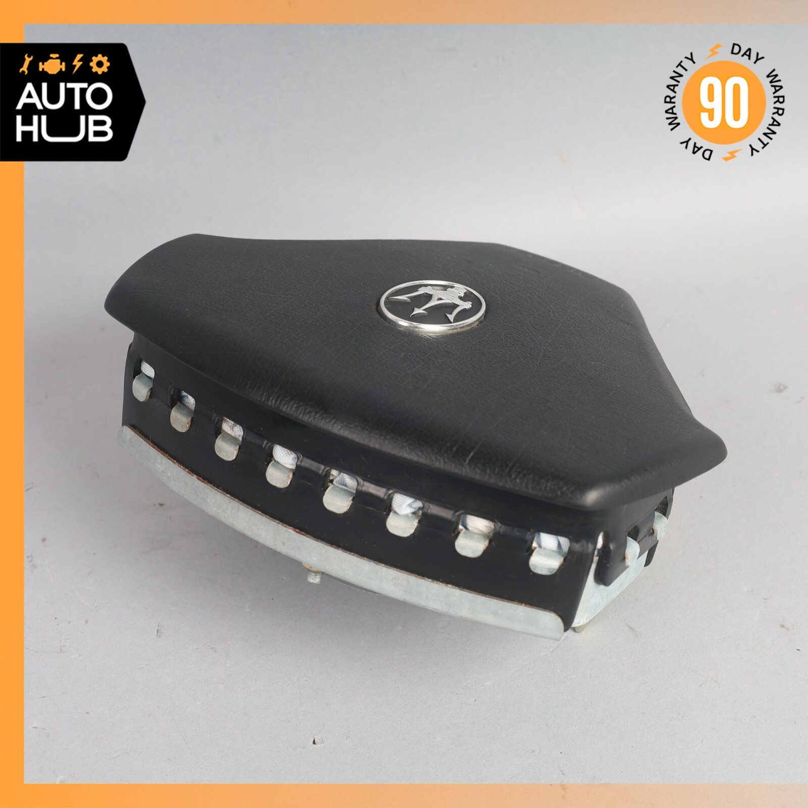 03-13 Maserati Quattroporte M139 Steering Wheel Air Bag Airbag Black OEM 79k