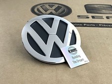 Stemma distintivo posteriore portellone VW New Beetle Boot cromo brillante grigio dolomite nuovo