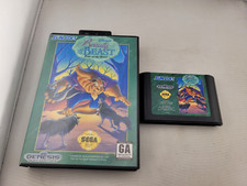Disney's Beauty and Beast: Roar Of The Beast Sega Genesis In Box IB Great Shape