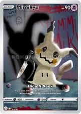 Mimikyu Hide N Seek Full Art - Pokémon Card Collectable Gift 