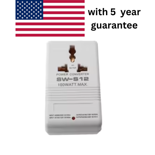 Step Up Or Down Voltage Converter Transformer Travel Adapter 100W 110V/120V To 2