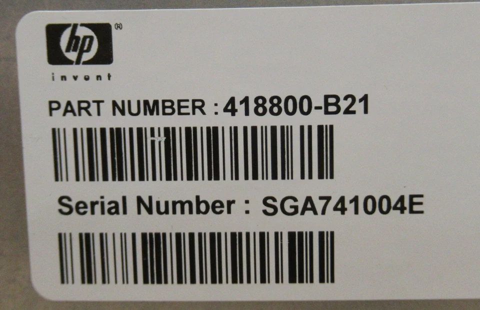 HP MSA70 Modular Smart Array 2.9TB SAS HDD SAS I/O Module 399049-001 418800-B21 - Image 2 of 3