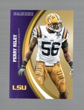 2015 PANINI LSU TIGERS MULTI-SPORT PERRY RILEY #50 GOLD 15/25